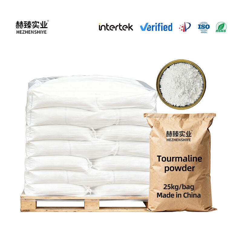 Ultra Fine Tourmaline Powder for Textile and Antibacterial Fabric Processing Tourmaline for Agricultural Use and Crop Growth
