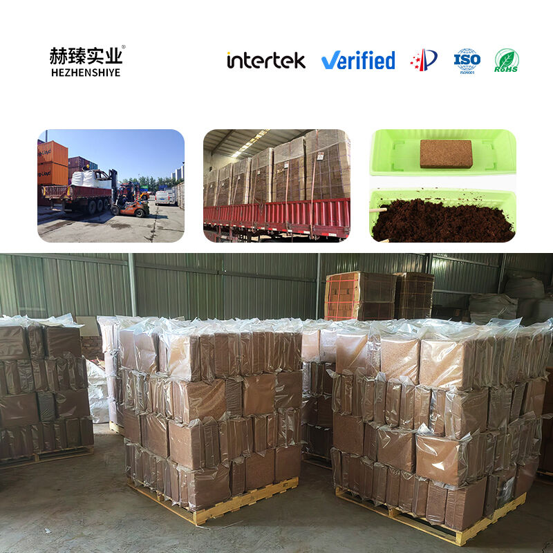 pH Balanced Coco Coir Brick for Optimal Soil Amendment and Conditioning