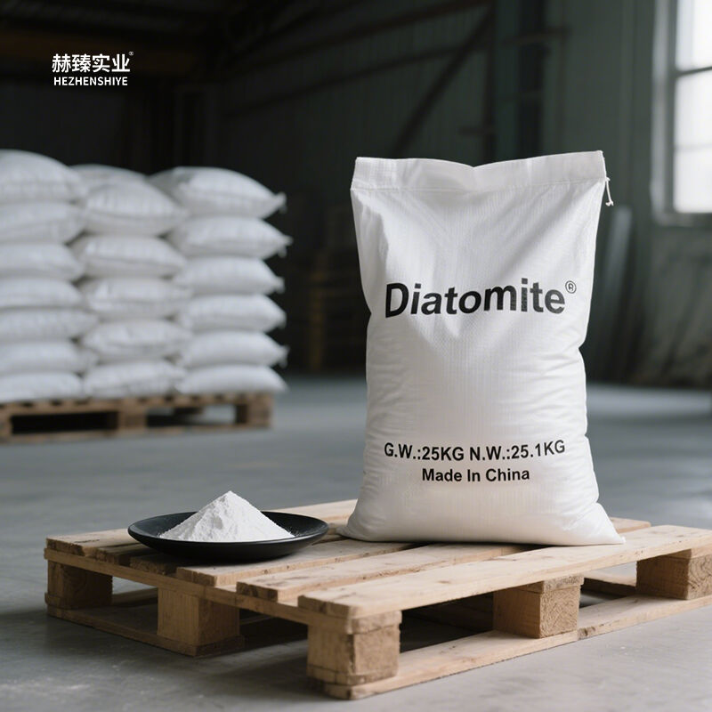 Industrial grade diatomite active white clay sewage treatment modified diatomite powder