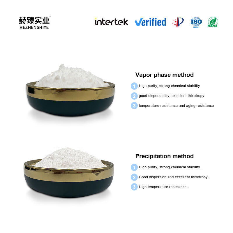 HZ Synthetic Amorphous Silica Powder for Plastic Industry Filler Transparency Improvement & Strength Enhancement