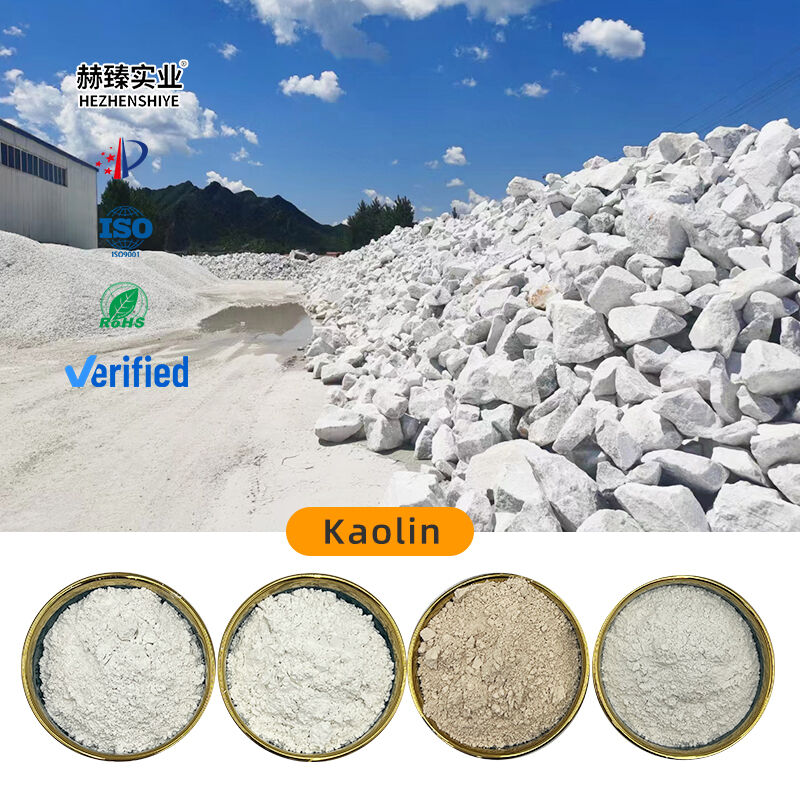 Manufacturer Supply 6000 Mesh Halloysite Nano Powder White Calcined Kaolin Clay for Ceramic Applications