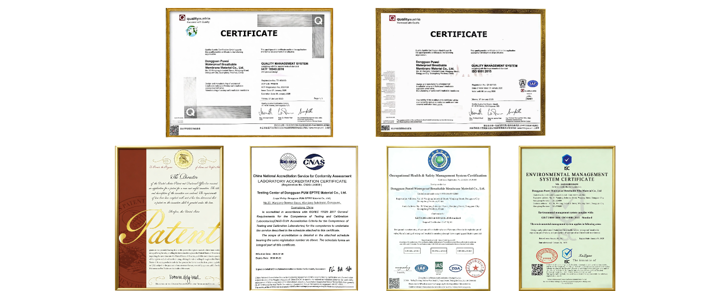 Certifications