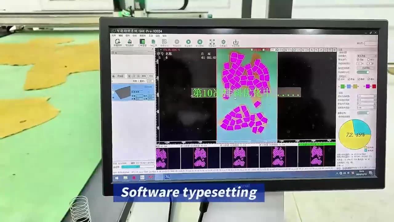 Taglio di pelle vera