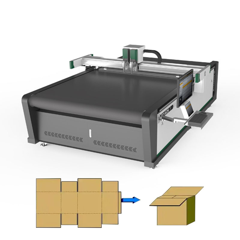 Bangzheng Cardboard Cutting Machine Carton Box Cutting Machine Corrugated Paper Cutting Machine 