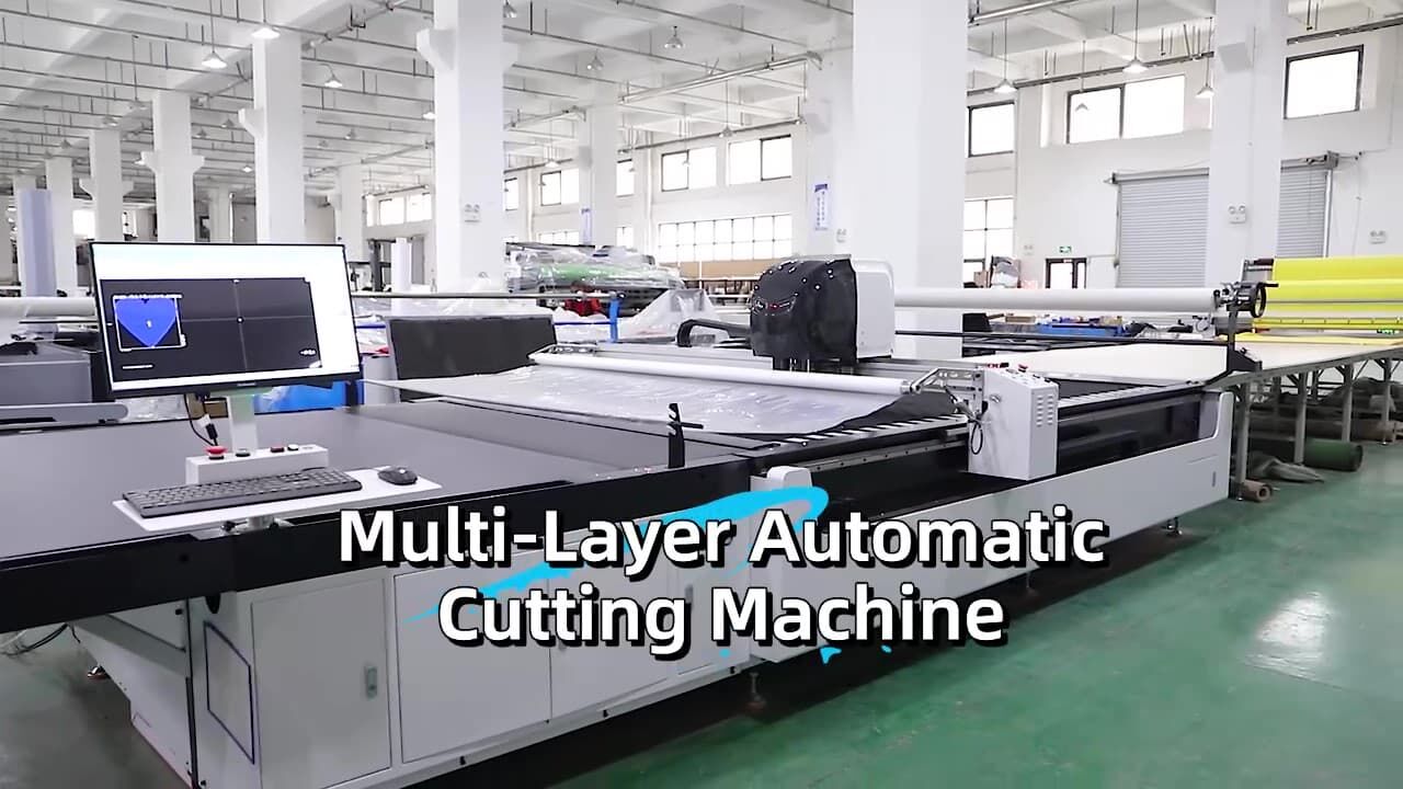 Taglio di tessuti multistrato