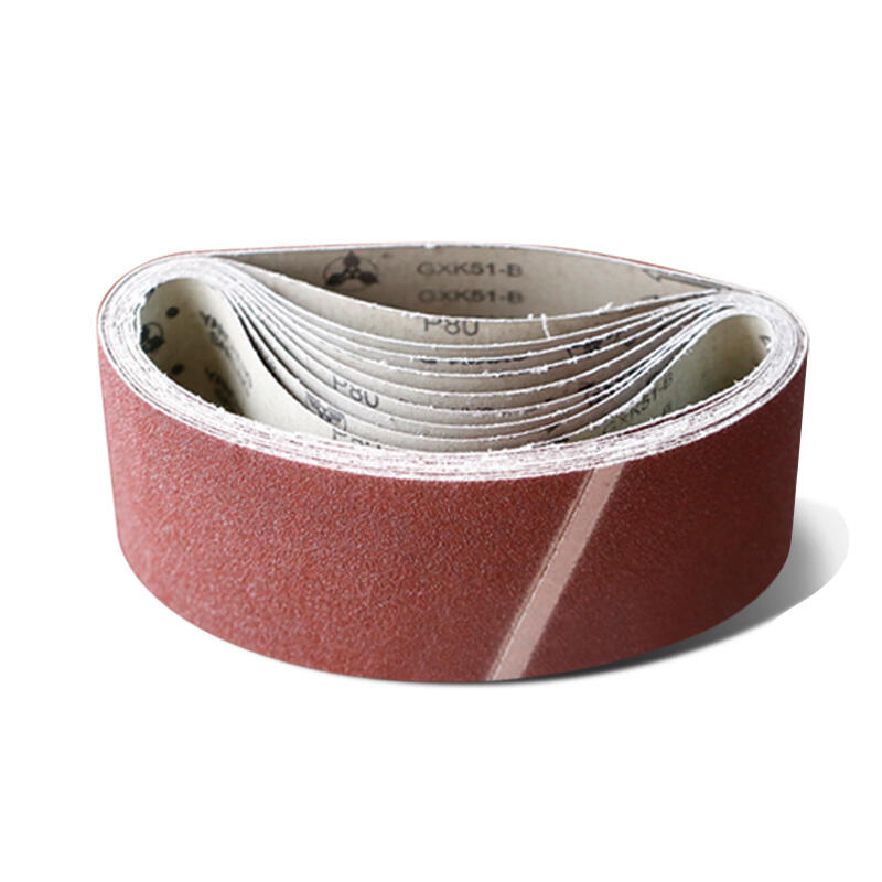 Hot Selling 75mm*533mm Manual Sandpaper Roll High Efficiency Aluminum Oxide Waterproof Abrasive Sandpaper Strip