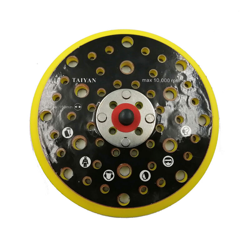 5 Inch 44 Hole Round Shape Pneumatic Sanding Discs for Sander