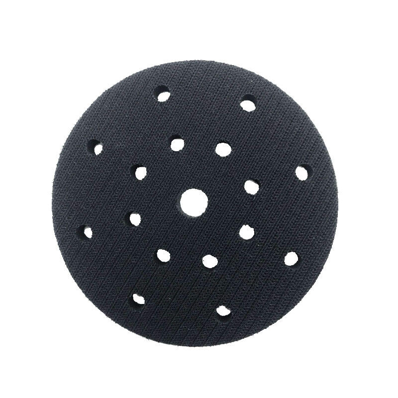 6 Inch 17 Holes Mutifuction Soft Sander Cushion Hook and Loop Backing Foam Interface Pad for Orbital Sander