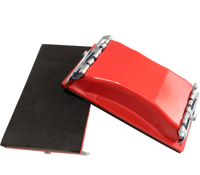 Wood Car Paint Metal Hand Grinding Sanding Block with Plastic Sandpaper Holder for Abrasive Disc Applications