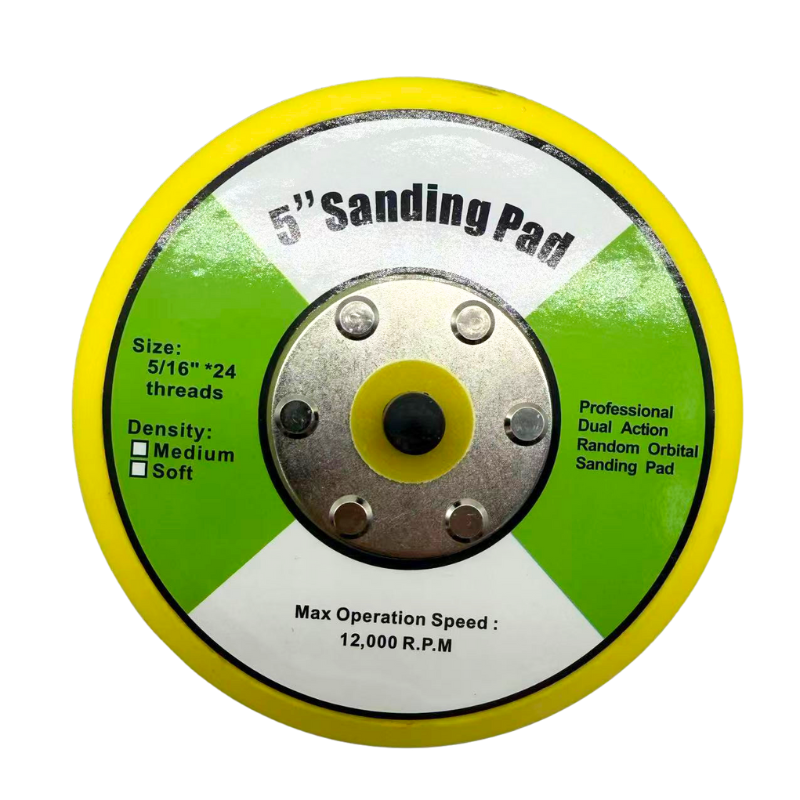 5 Inch No Hole Rotary Sander Sanding Pad for Wood Sanding