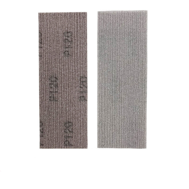 125mm Ceramic Abrasive Disc Dust-Free Hook Loop Sanding Disc Paper Wood Metal Polishing 70*198mm Mesh Sandpaper OEM Customizable