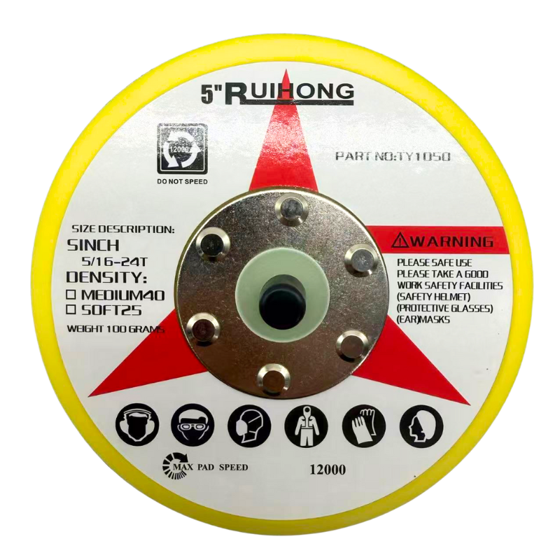 5 Inch No Hole PSA Sanding Pad for Car Paint Wood Metal