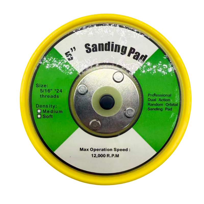 5 Inch Soft Edge Medium Hardness Sanding Pad for Car Paint