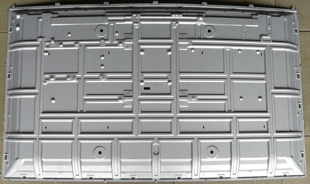 Custom Stamped Metal Backplate for Computer Monitor | High-Precision Stamping Parts Manufacturer | Zhejiang Zhengna Technology