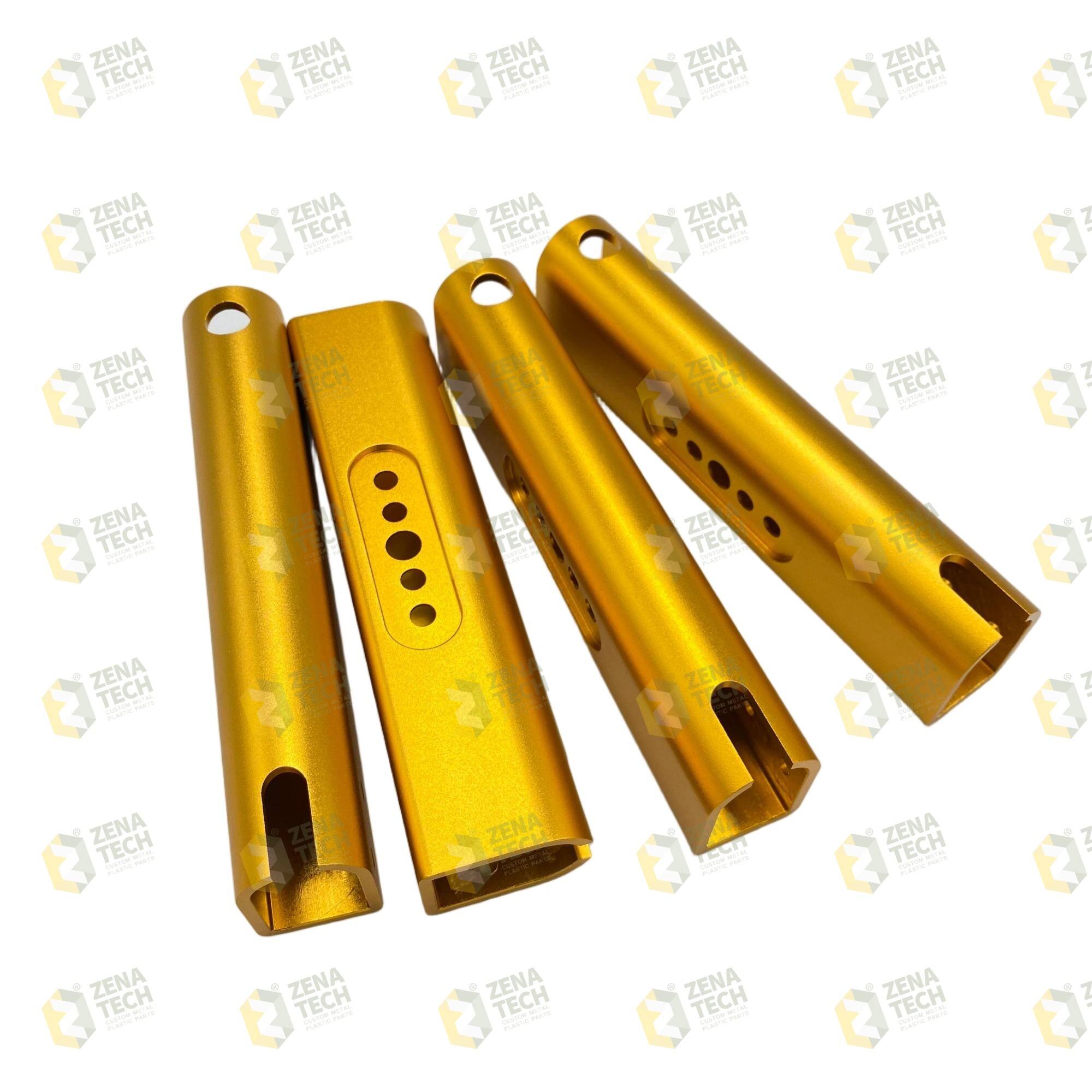 CNC-gearbeitete Aluteile