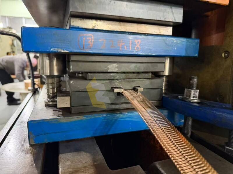 Stamping Dies in Production for Custom Parts