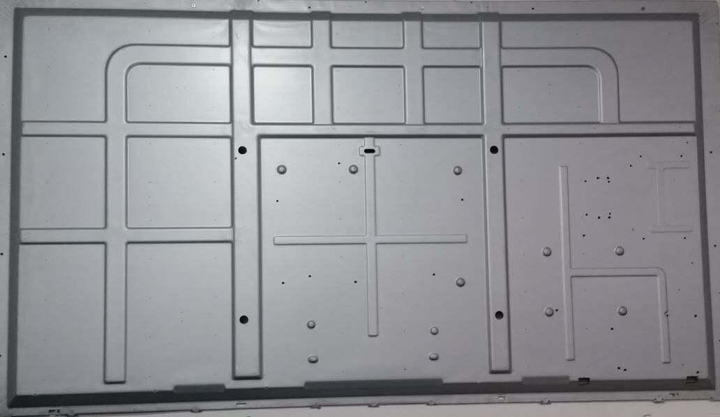 Custom Stamped Metal Backplate for Computer Monitor | High-Precision Stamping Parts Manufacturer | Zhejiang Zhengna Technology