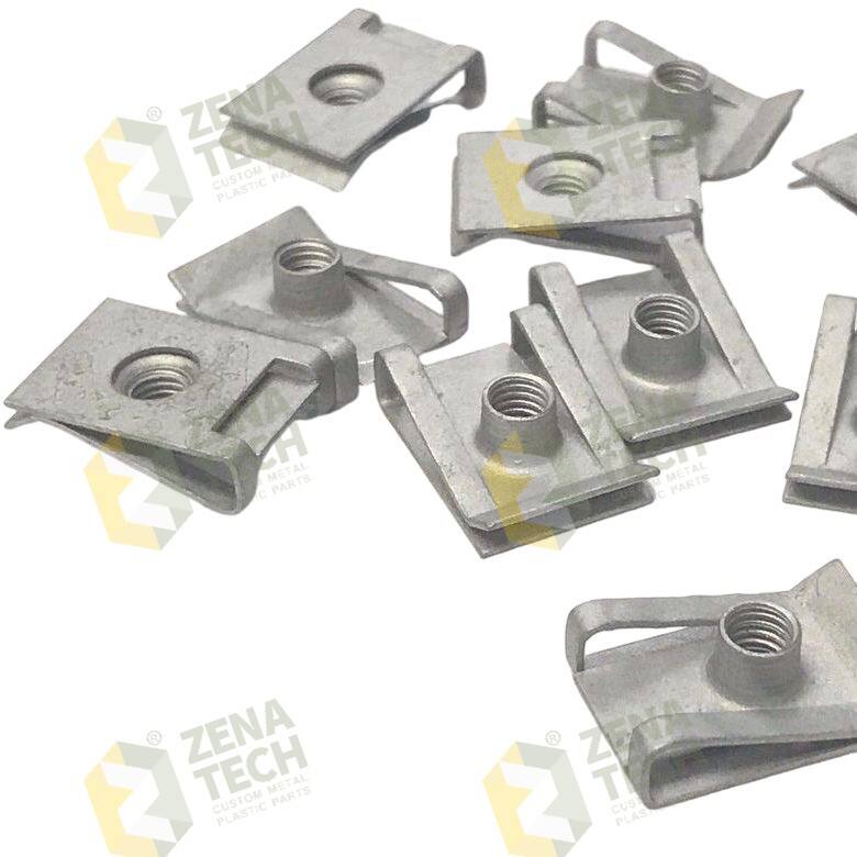 Dacromet Coated Metal Clip for Automotive Interior | ISO 9001 & IATF 16949 Certified | Zenatc