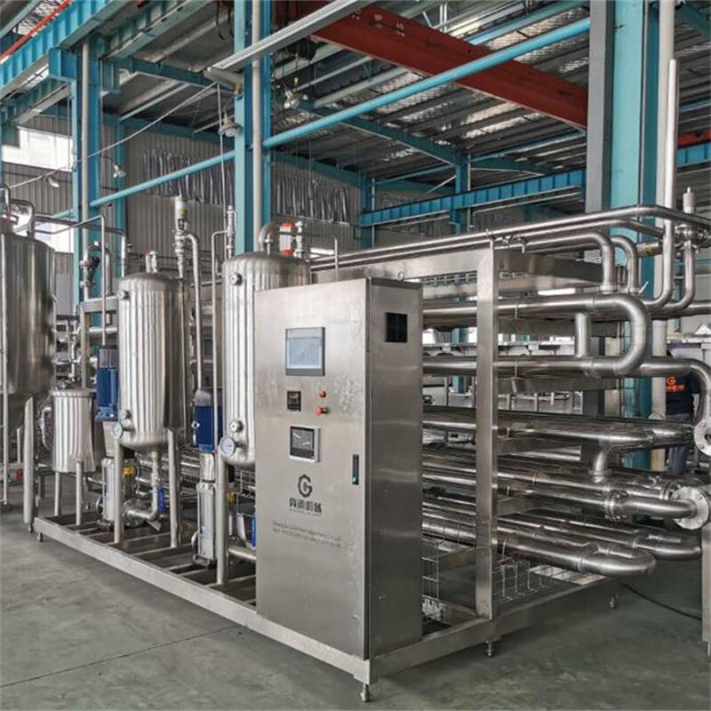 Tubular 4-pipe Sterilizer for NFC juice