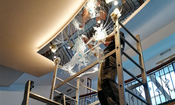 How to install the customized Lighting