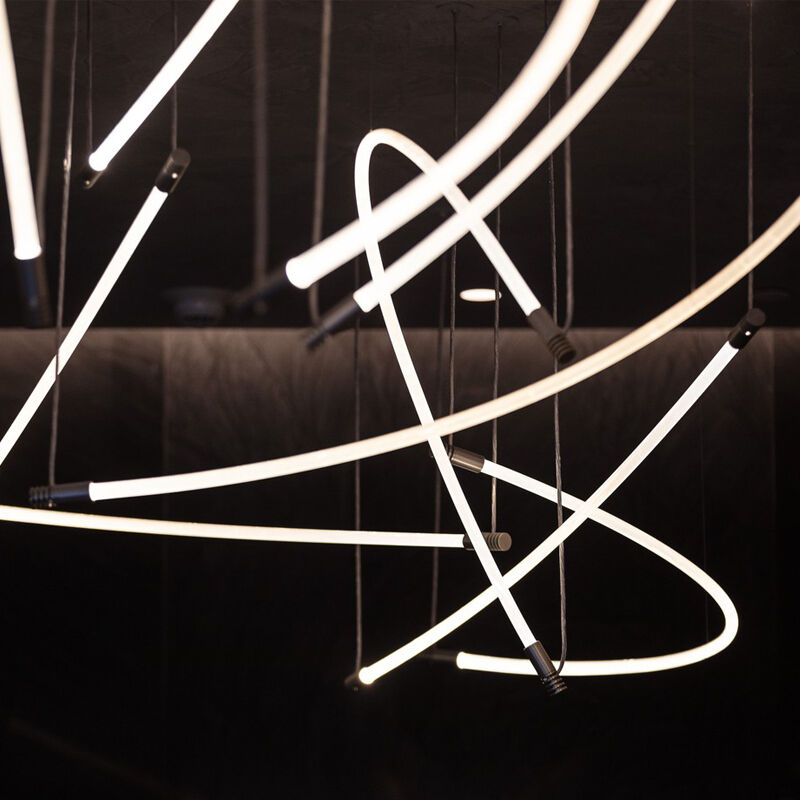 Nordic Style Commercial Custom Chandelier Project Modern Luxury Hotel Lobby Wedding Led Chandelier