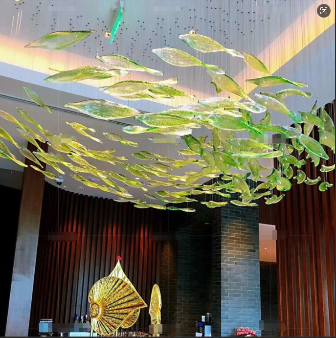 Illuminate Your Space with Our Modern Glass Chandeliers