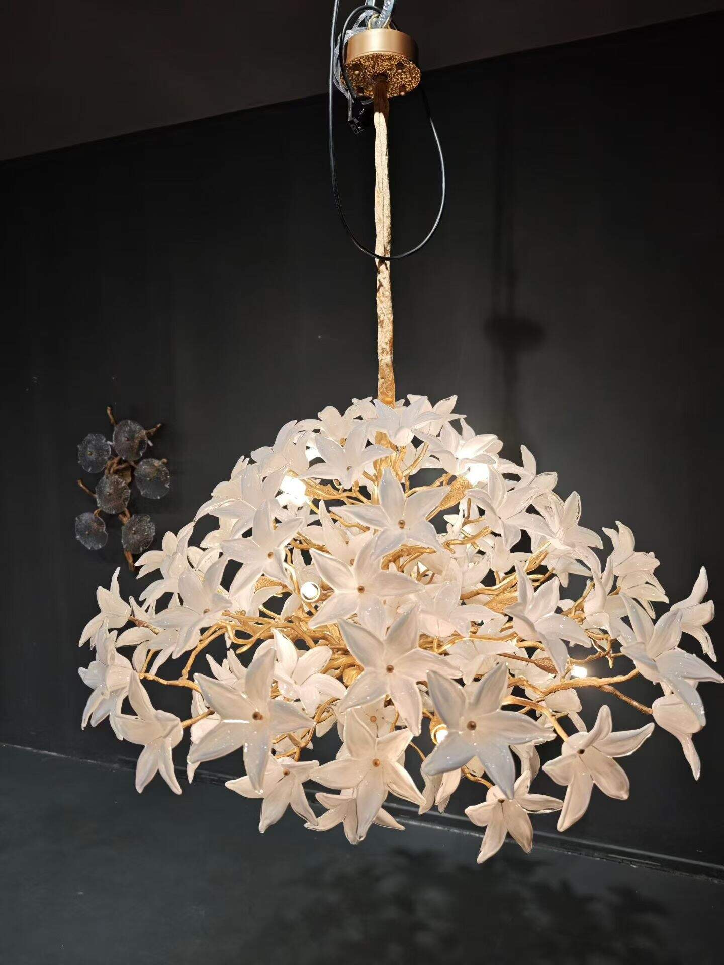 Elevate Your Space with Our Exquisite Flower Chandeliers