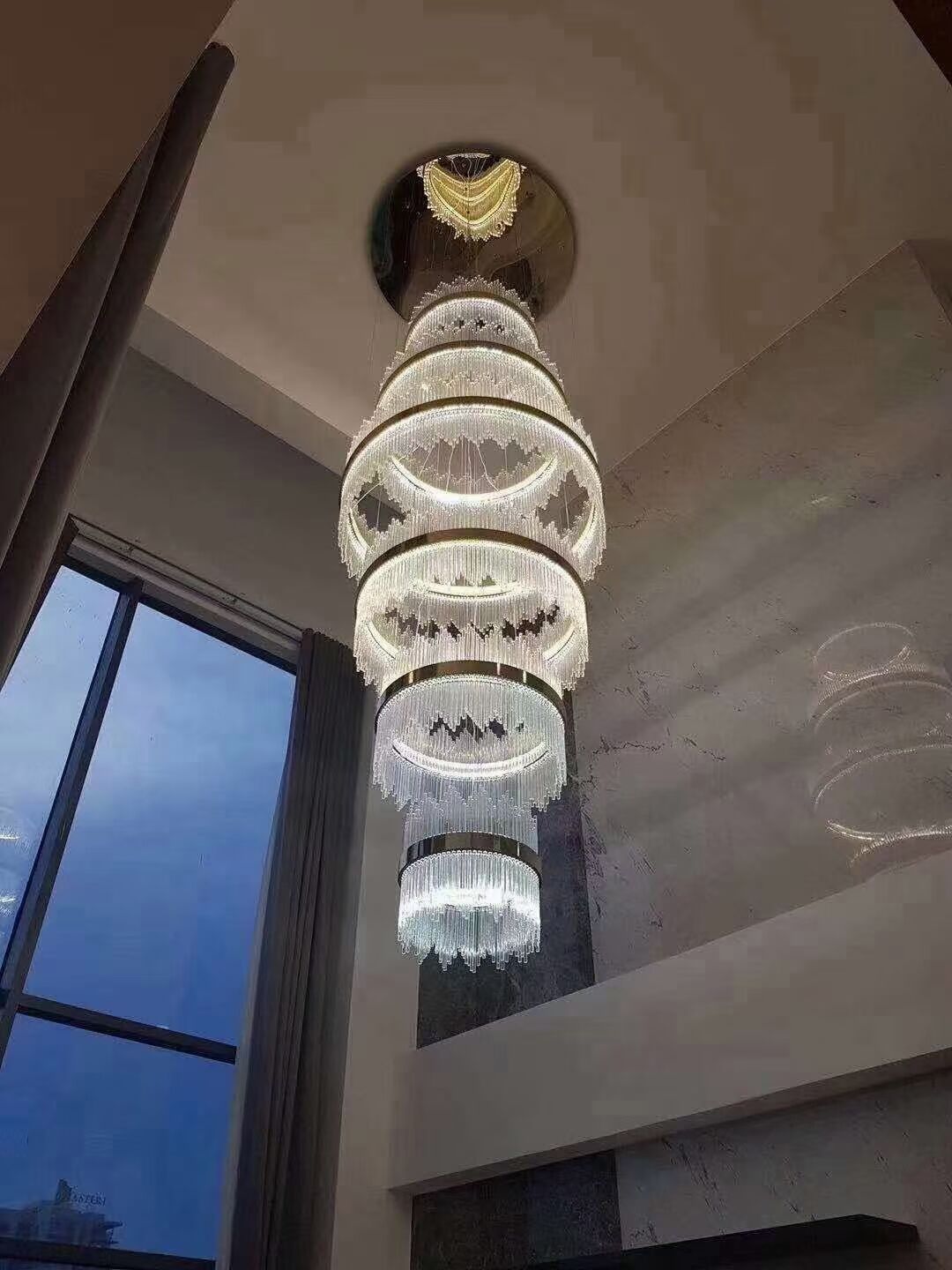 Elevate Your Space with Luxury Staircase Chandeliers