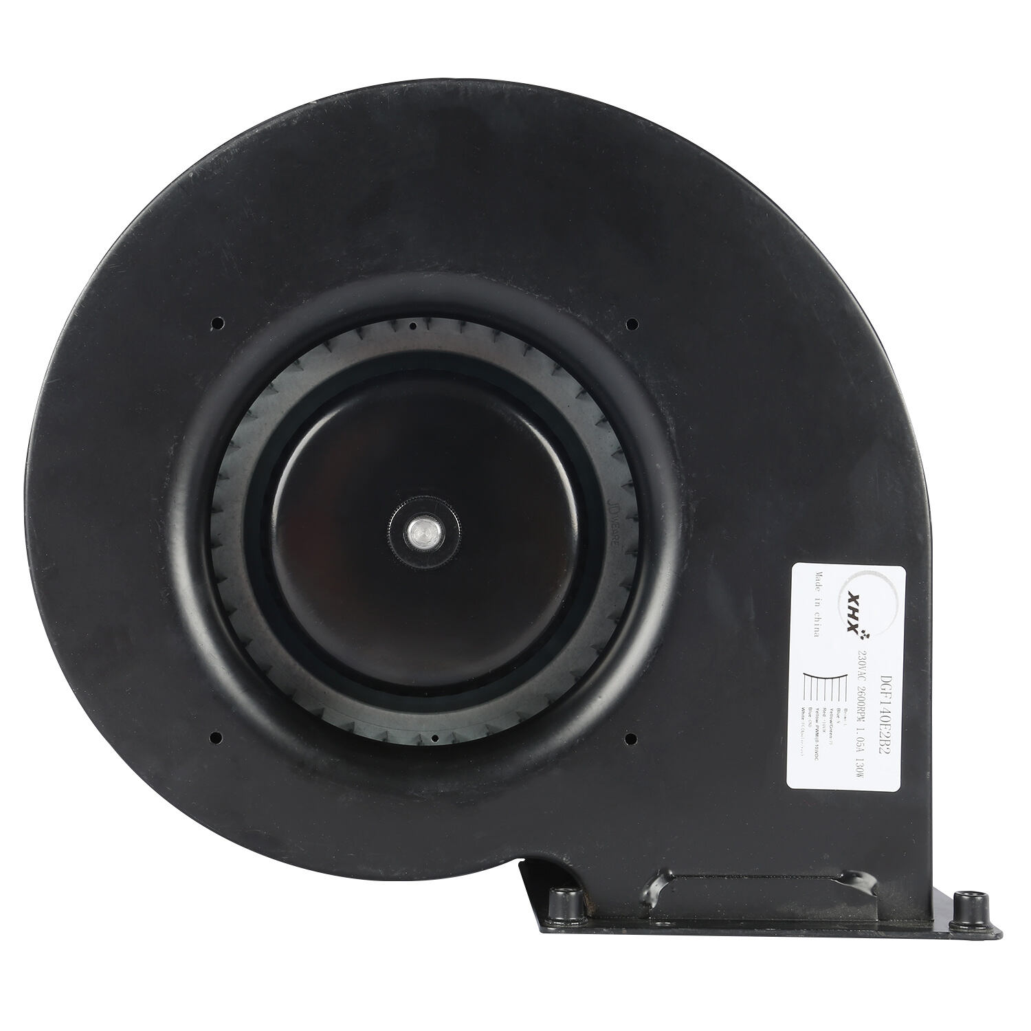 133mm DC 24V single inlet centrifugal blower fan