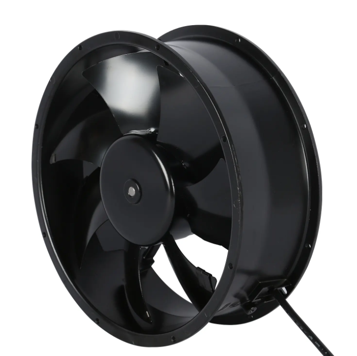 ¿Qué es un ventilador axial de conducto y dónde se utiliza típicamente?