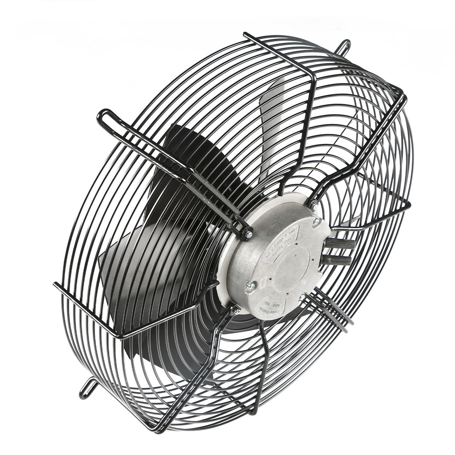 350mm EC 230V Plastic Impeller Axial Fan with Guard Grille - Supplier