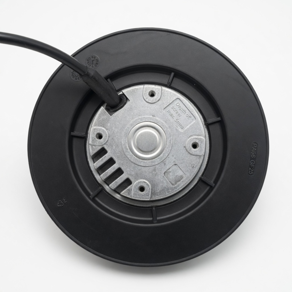 FB3G190-80PL-90 DC Backward Curved Centrifugal Fan 80VDC 190mm ...