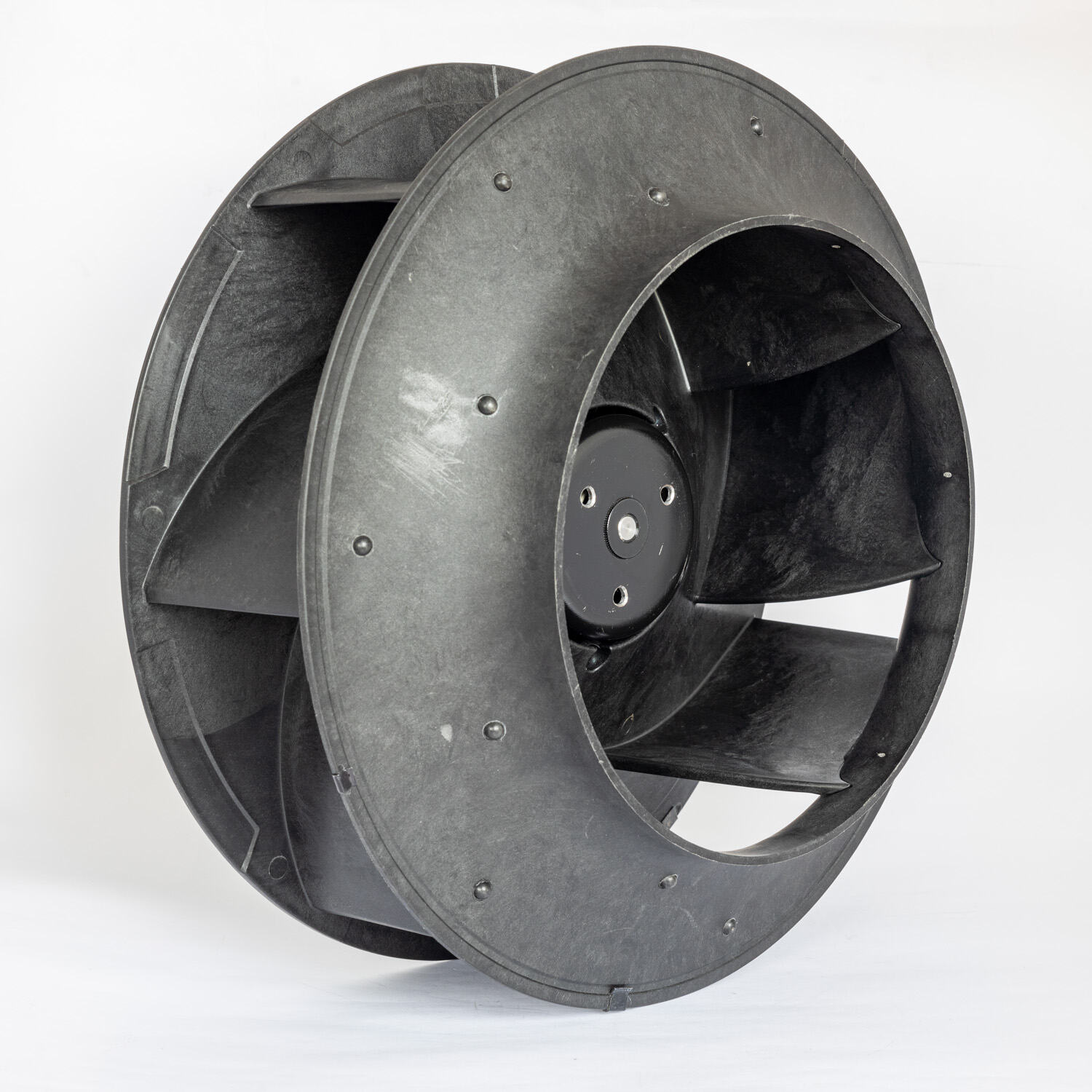 400mm EC 230V plastic impeller backward curved centrifugal fan