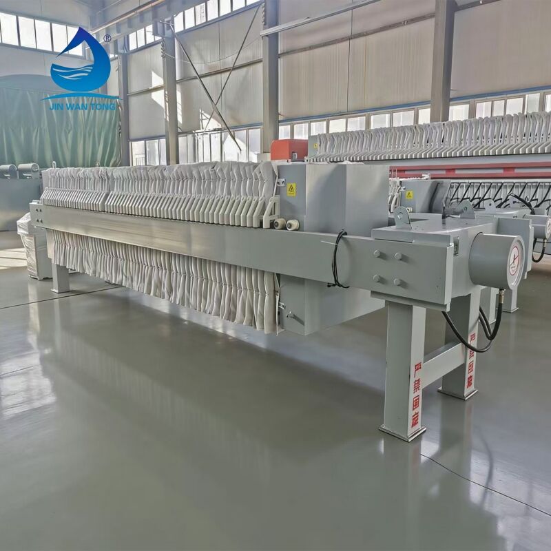 New Automatic Industrial Plate And Frame Filter Press High-Pressure For Water Treatment