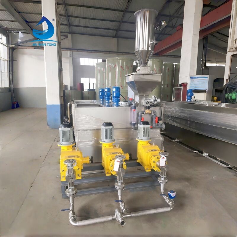 Automatic Stainless Steel Chemical PAM/PAC Flocculant Dosing and Mixing Machine for Industrial Wastewater Treatment