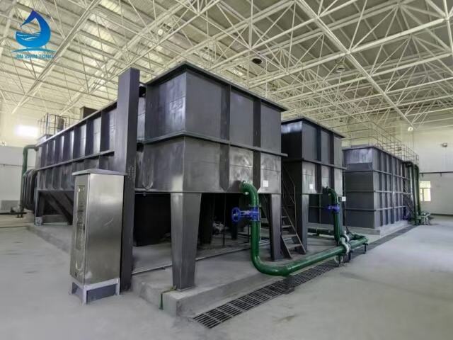 2000T/D sewage treatment plant in Guadalajara, Mexico