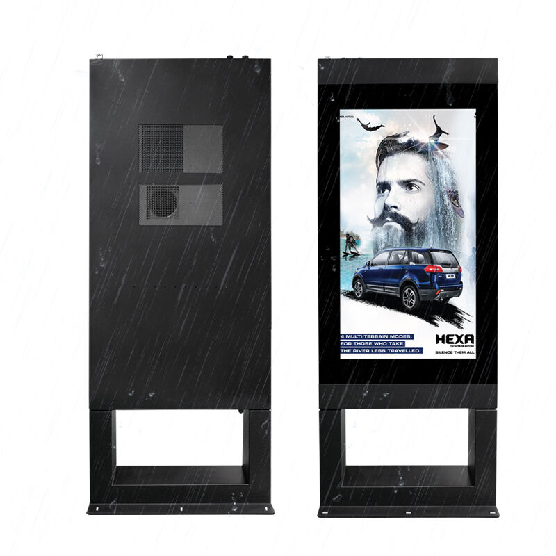 55 - Inch High - Brightness Weatherproof Industrial - Grade Outdoor Commercial Digital Advertising Display Screen