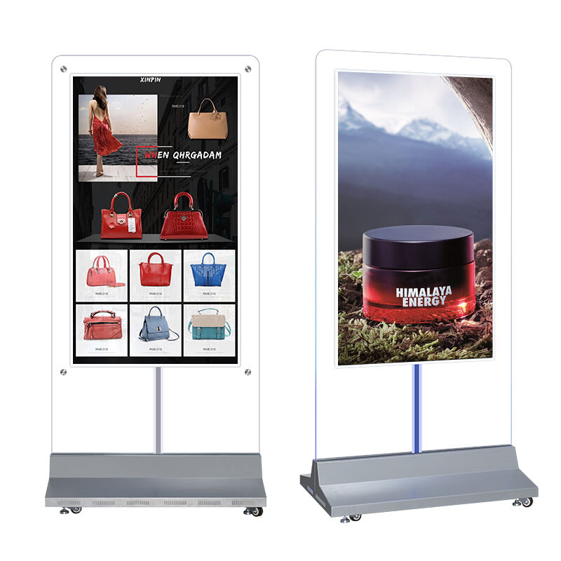 55-inch Double-Sided Acrylic Vertical Digital Signage (Android/Windows)
