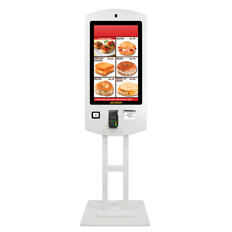32-Inch Double-Sided Self-Service Ordering Machine - Dual Configuration: Android RK3568A & X86 (I3/I5/I7) for Catering Scenarios