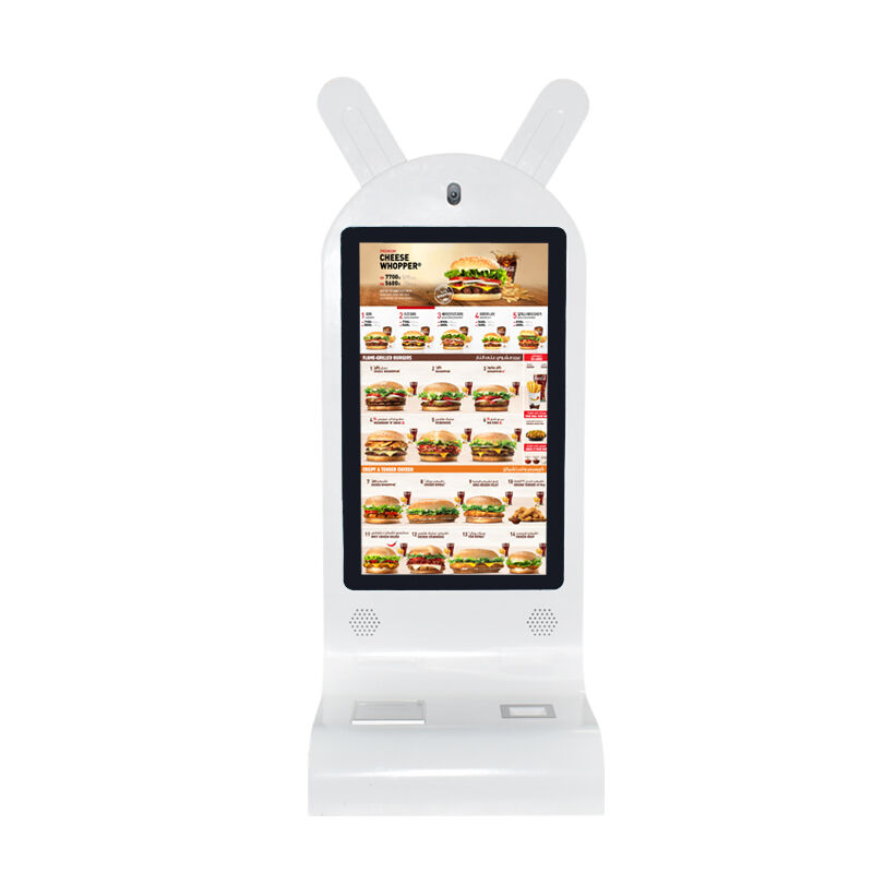 21.5'' Touchscreen Self-Service Ordering Kiosk - Integrated QR Code Scanner & Printer, Android RK3568A/X86(I3/I5/I7)Configurable Options