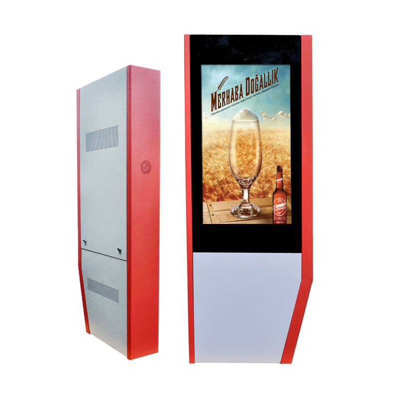 50-Inch High-Brightness Weatherproof Industrial-Grade Outdoor Commercial Digital Advertising Display Screen