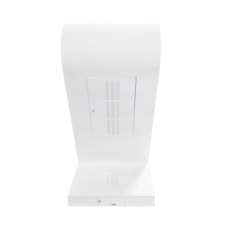 21.5-inch S-Type Floor-Standing Touch Kiosk - AWSTOUCH Industrial Interactive Terminal