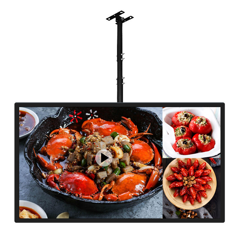 32'' Indoor FHD Wall Mount Digital Signage - Industrial-Grade Commercial Display with Multi-OS
