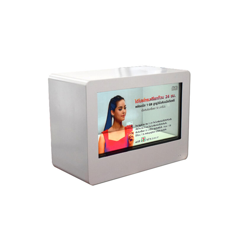 21.5'' Transparent-LCD-Box- Android RK3568A/Windows I3/I5/I7 Interactive Display Showcase