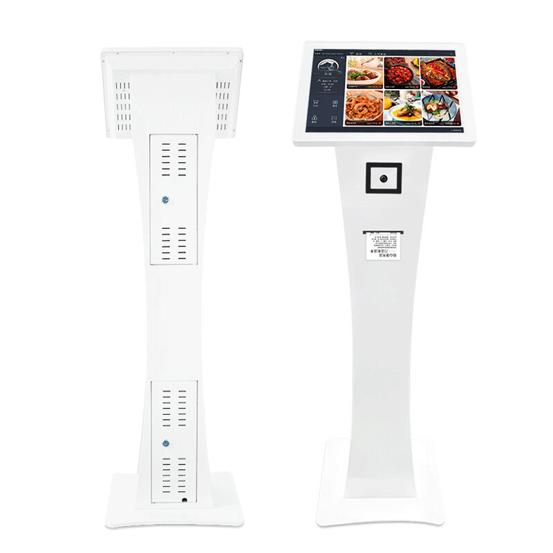 15.6 Inch Industrial-Grade Touch Query Kiosk TQK-156 - 10-Point Capacitive Touch, Intel I3/I5/I7/Android 3568A for Self-Service Scenarios