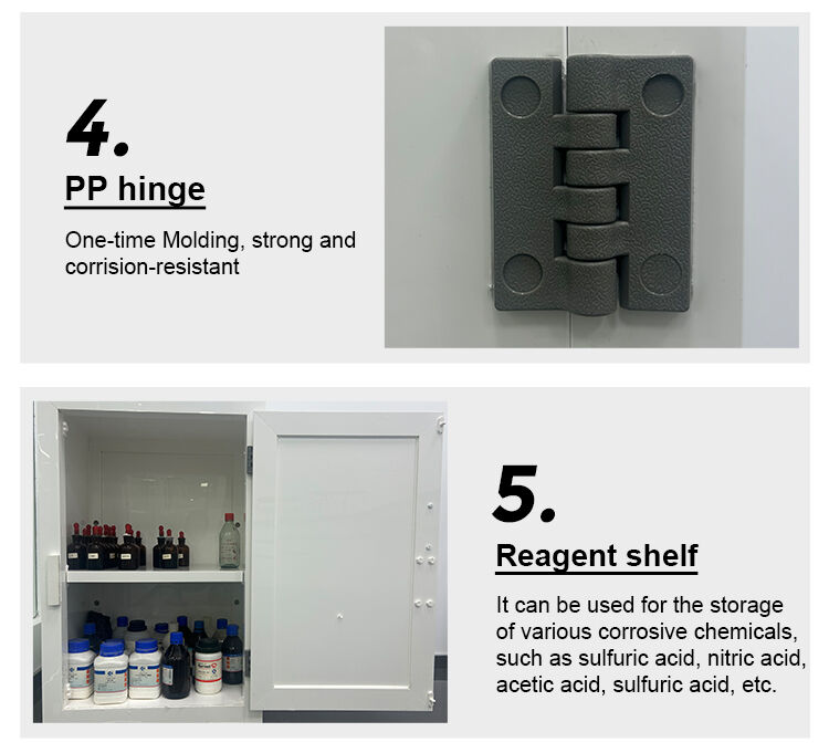 ما الفوائد المترتبة على استخدام خزائن تخزين المواد الكيميائية الحمضية؟