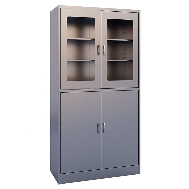 Modern Design Multi-Function Medical Instrument Cabinet Stainless Steel Medicine Cabinet for Hospital and Clinic