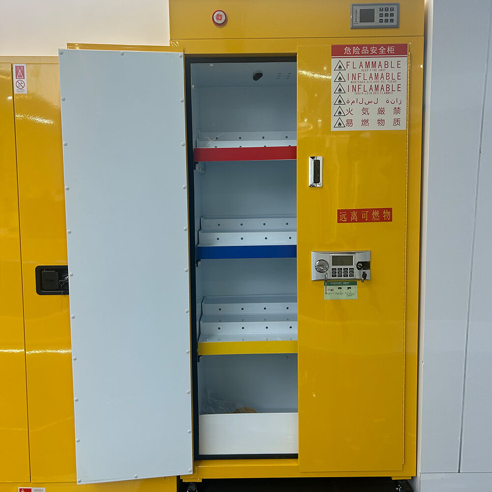 What Features Enhance the Safety of Flammable Materials Cabinets?