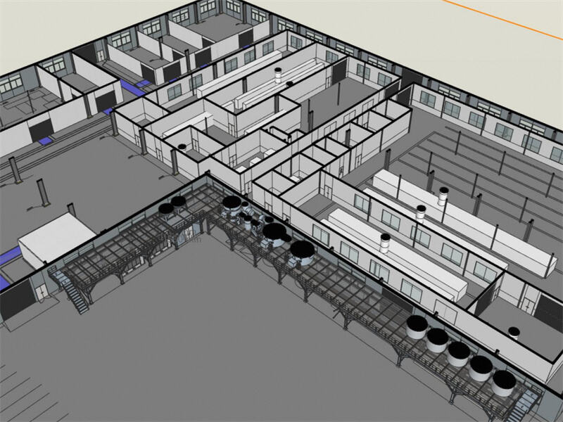 Ukupan projekt izgradnje industrijske tvornice za tvrtku Andenuo Electroplating