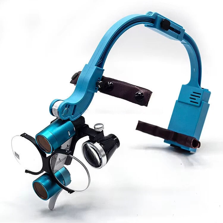 OEM 2.5X 3.5X Plastic Dental Headlamp Medical Loupes Magnifier Wireless Surgical Headlight Operation Factory Supplier details
